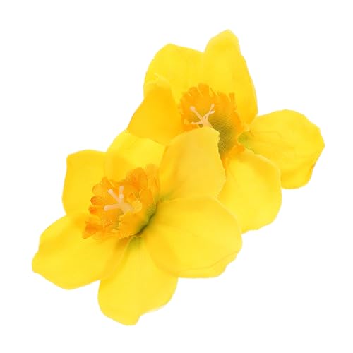 minkissy Daffodil Haarspange Für Eleganter Blumen-haarclip Im Antiken Stil Für -outfits Und Besondere Anlässe Für Bändigen Von Fransigen Ponyfrisuren von minkissy