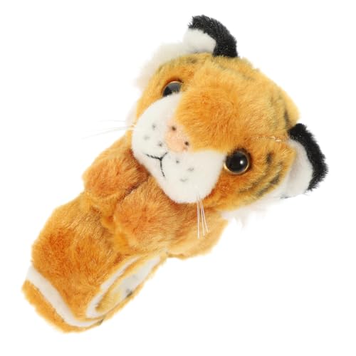 minkissy Kuscheliges Tiger Schnapparmband Plüsch Armband Kinderparty Mitgebsel Weiches Tiermotiv Fuzzy Wristband Geburtstag Halloween Ostern Geschenkidee von minkissy