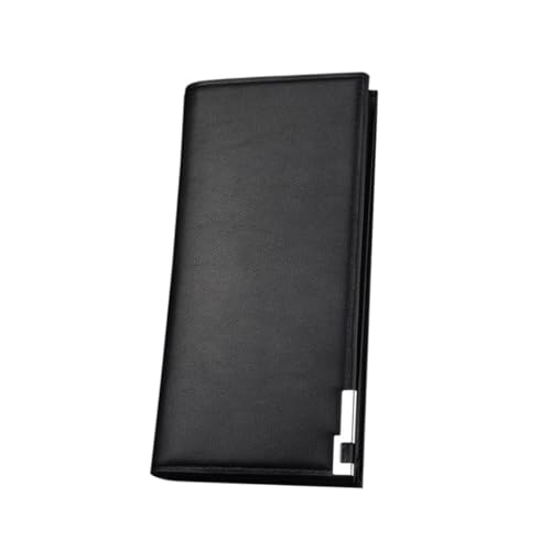 minkissy Lange Herren Geldbörse aus Hochwertigem PU Material Großes Fassungsvermögen für Karten und Bargeld Praktisches Münzfach Modisch und Langlebig als für Männer von minkissy