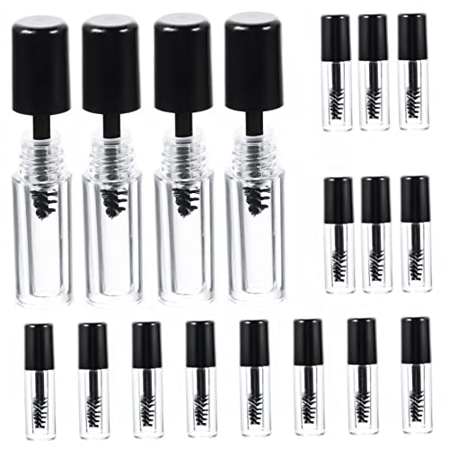 minkissy 20stücke Leere Mascara-tuben Wiederverwendbare Transparente Behälter Für Wimpern Und Kosmetikprodukte Für Anfänger Und Unterwegs von minkissy