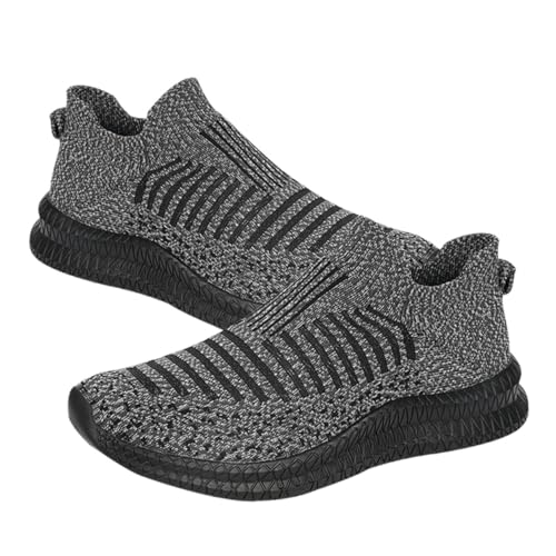 minkissy Leichte Atmungsaktive Damen Sneaker mit Elastischem Mesh Angenehm für Alltag und Outdoor Sport Schnelles Ausziehen Schnürsenkellos Modische Freizeitschuhe für Jahreszeiten von minkissy