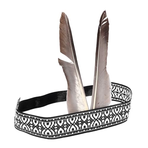 minkissy Leichtes Feder Stirnband Boho Ethno Stil Elastisch Bequem Modisches Party und Karneval Accessoire für Frauen und Erwachsene Geeignet für Festtagsfeiern und Mottopartys minkissy Leichtes Feder Stirnband Boho Ethno Stil Elastisch Bequem Modisches Party und Karneval Accessoire für Frauen und Erwachsene Geeignet für Festtagsfeiern und Mottopartys von minkissy