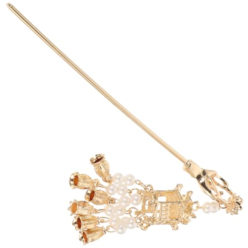 minkissy Haarstab Baumelnd Eleganter Damen-haarknotenstift Haarstab Zum Stylen Einzigartiges Dekoratives Haar-accessoire von minkissy