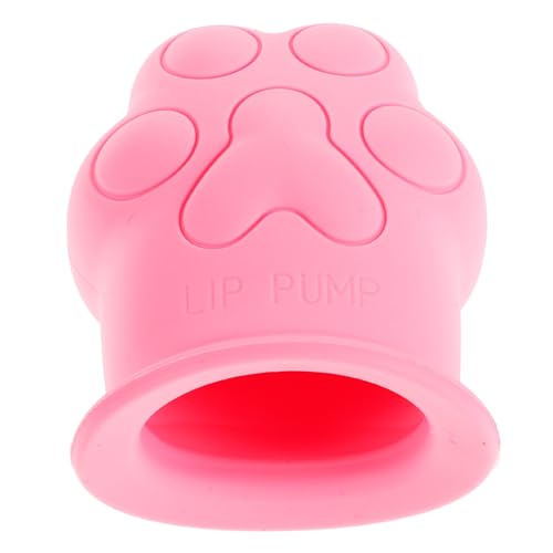 minkissy Lip Plumper Device Frauen Lip Enhancer Plumper Device Wiederverwendbares Silikon Pfotenförmiges Lip Plumping Tool Lippensauggerät von minkissy