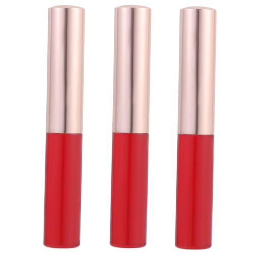 minkissy 3stücke Lippenpinsel Mit Abdeckung Ergonomische Lip Gloss Applikatoren Für Lippenstift Und Concealer Tragbar Und Leicht Für Unterwegs Für Frauen Make-up Werkzeuge von minkissy
