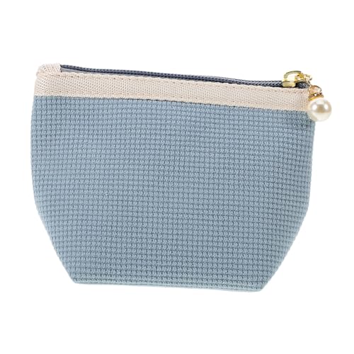 minkissy Makeup Tasche Für Reisen Kosmetik Organizer Aus Weichem Corduroy Geeignet Für Lippenstifte Und Kleine Utensilien Praktische Toilettentasche Für Damen von minkissy