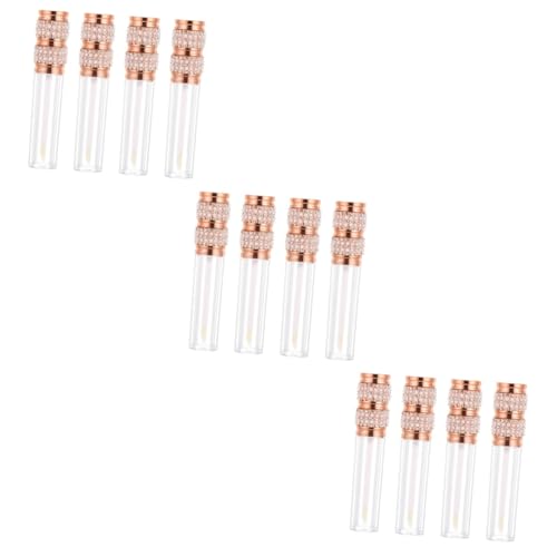 minkissy 4 Stücke Gloss Tubes Feuchtigkeitsspendende Lip Tint Balsam Lip Gloss Behälter Für Den Täglichen Gebrauch von minkissy