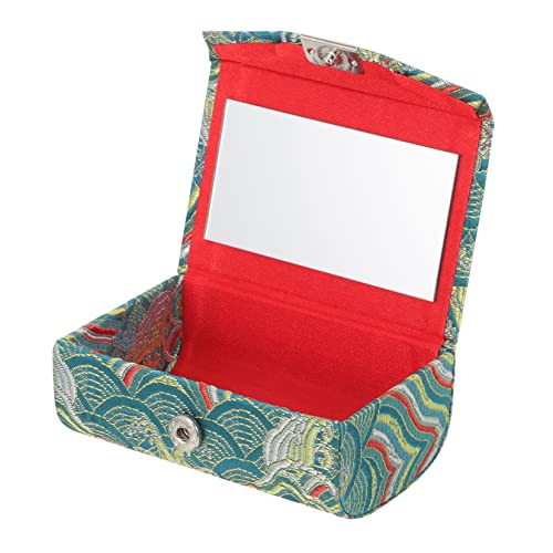 minkissy Lippenstifthalter Im Chinesischen Stil Lippenstiftetui Für Damen Make-up-Organizer Für Reise Aufbewahrungsbox Für Lippenstifte Kleiner Organizer Für Handtasche Praktische Kosmetik- von minkissy