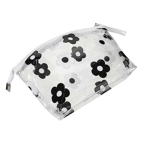 minkissy Zipper Pouch Kosmetiktasche Transparent Für Makeup Organizer Stilvolles Design Für Damen Für Toilettenartikel Und Kosmetikprodukte von minkissy