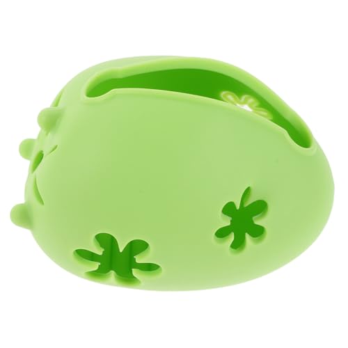 minkissy Make-up Schwamm Aufbewahrungsbox Grün Leichter Belüfteter Schwamm Behälter mit Separaten Fächern Tragbarer Kosmetik-ei Organizer für Reisen und Tägliche Nutzung von minkissy