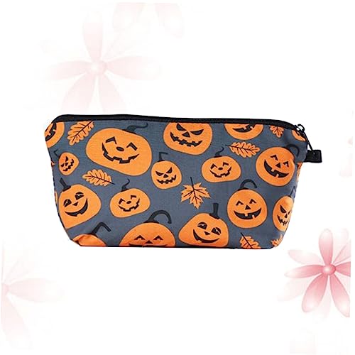 minkissy Make-up-Tasche Halloween-kürbis Kosmetik-Organizer-Tasche Für Reisen Urlaub Geschäft von minkissy