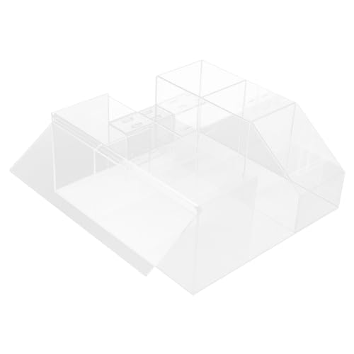 minkissy Eyelash Tools Aufbewahrungsbox Transparenter Organizer Für Wimpernwerkzeuge Lash Tweezers Desktop Storage Rack Für Kosmetik Und Beauty-tools von minkissy