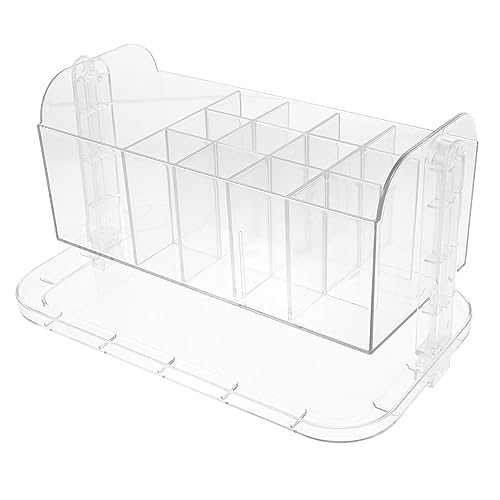 minkissy Make-up-organizer-tablett Parfüm-organizer Desktop-aufbewahrungsregal Kosmetik-organizer-box Schreibtisch-make-up-pinselhalter Elegant von minkissy