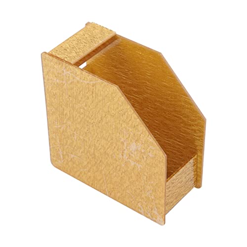 minkissy Nail Art Paper Holder Organizer Praktische Aufbewahrungsbox Für Entferner-papier Ständer Für Nail Art Werkzeuge Goldene Farbvariante Für Zuhause Und Professionelle Nutzung von minkissy