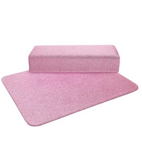 minkissy Maniküre Handauflage Kissen Nail Art Armlehne Handkissen Mit Matte Handkissen Nagel Armlehne Für Maniküre von minkissy