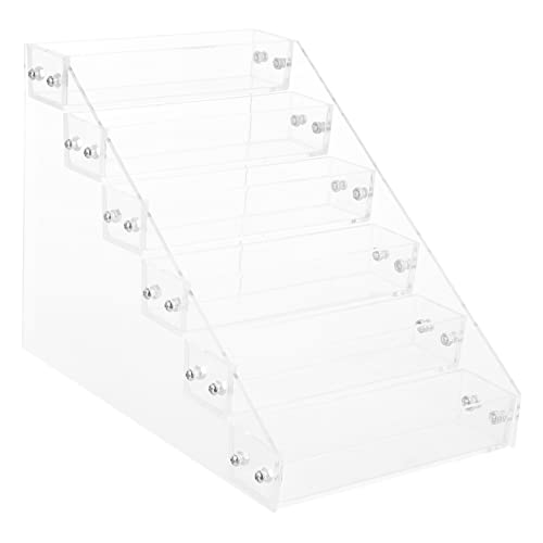minkissy Mehrschichtiges Nagellackregal Aus Acryl Nagelwerkzeug-organizer Klare Aufbewahrungsbox Für Nagellack Stabiles Maniküre-display-rack Wiederverwendbares Salon-rack von minkissy