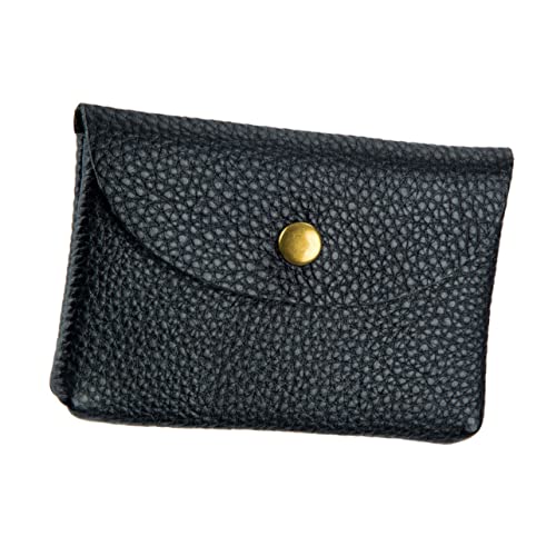 minkissy Mini Kartenetui Schlanke Kompakte Geldbörse mit Münzfach Vielseitige Aufbewahrung für Ausweise und Kleingeld Leicht zu Reinigen für Damen und Herren Geeignet von minkissy