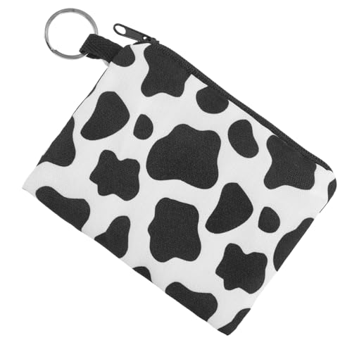 minkissy Münzbörse Damen mit Cartoon Motiv Wasserabweisend Leichter Reißverschluss Geldbeutel für Kleingeld Schlüssel Karten Kompakte Geldbörse für Frauen und Mädchen von minkissy