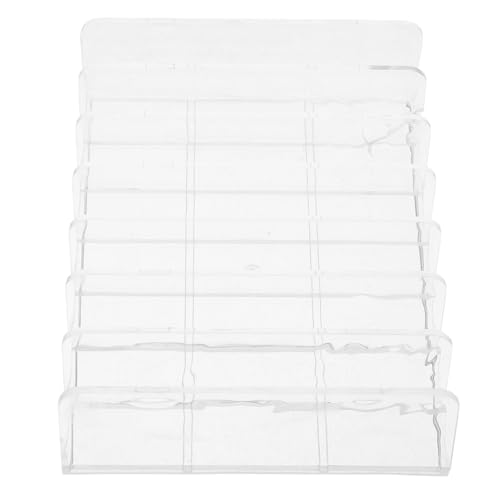 minkissy Multi-grid Transparente Lidschatten Organizer Box Fächer Für Kosmetik Aufbewahrung Robuste Und Umweltfreundliche Schminktisch Ablage Für Augen Make-up von minkissy