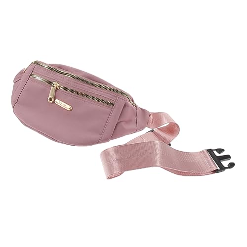 minkissy Multifunktionale Bauchtasche für Damen Verstellbare Umhängetasche Hochwertigem Canvas für Reisen Einkäufe Freizeitaktivitäten mit Reißverschluss von minkissy