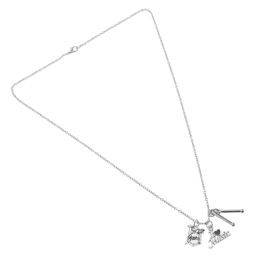 minkissy Musikliebhaber Halskette Schlagzeug Anhänger aus Edelstahl Detailreich Graviert Langlebig und Vielseitig Perfektes für Musiker und Fans bei Konzerten und Alltag minkissy Musikliebhaber Halskette Schlagzeug Anhänger aus Edelstahl Detailreich Graviert Langlebig und Vielseitig Perfektes für Musiker und Fans bei Konzerten und Alltag von minkissy