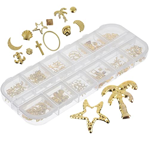 minkissy Nagelkunst- Aus Legierung Diy-maniküre-anhänger Nagelaufkleber Maniküre-aufkleber Legierungsornament Nagelkunst-legierungsanhänger Diy-nagel Nagelklebeanhänger von minkissy