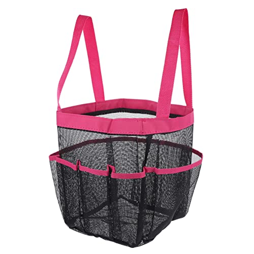 minkissy Netz-duschtasche Für Damen Große Strandtasche Aus Netzgewebe Tragbare Aufbewahrungstasche Für Badeartikel Handtücher Und Spielzeug Leicht Zu Reinigen Und Zusammenfalten von minkissy