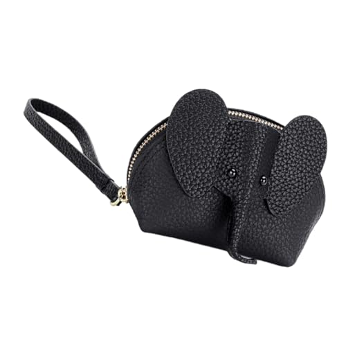 minkissy Cute Cartoon Elephant Purse Für Damen Multifunktionale Handtasche Für Münzen Lippenstift Und Kleine Essentials Tragbar Und Langlebig Für Alltag von minkissy
