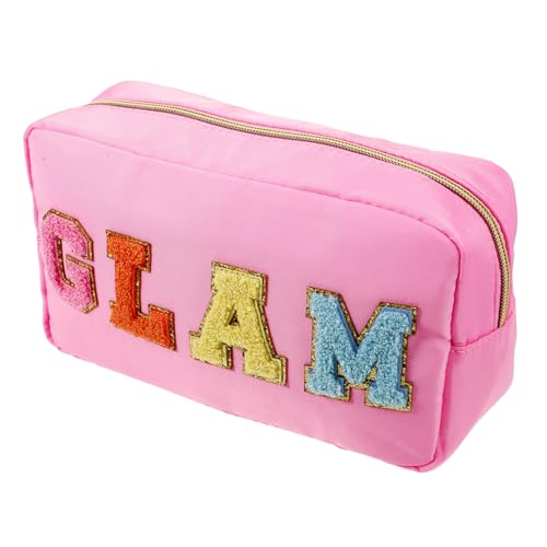 minkissy Nylon-Make-up-Tasche Make-up-Organizer Reise-Make-up-Tasche Reißverschlusstasche Damen-Kosmetiktasche Aufbewahrungstasche Für Make-up Und Hautpflegeprodukte von minkissy