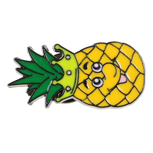 minkissy Obst Abzeichen Schmuck Süße Anstecknadeln Emaille Obstbrosche Obst Anstecker Süßes Abzeichen Pride Label Obst Broschen Taschen Orangefarbene Anstecknadeln Für Rucksäcke von minkissy