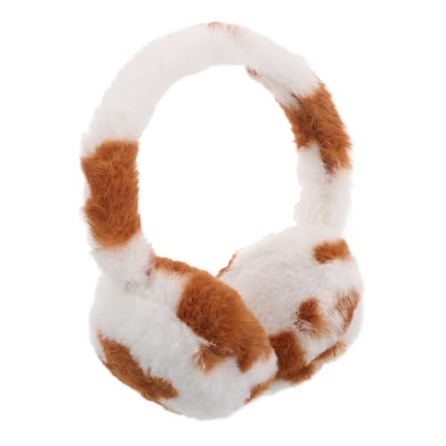 minkissy Faltbarer Ohrenschützer Heizfunktion Damen Weicher Plüsch Ohrenschützer Für Kalte Tage von minkissy