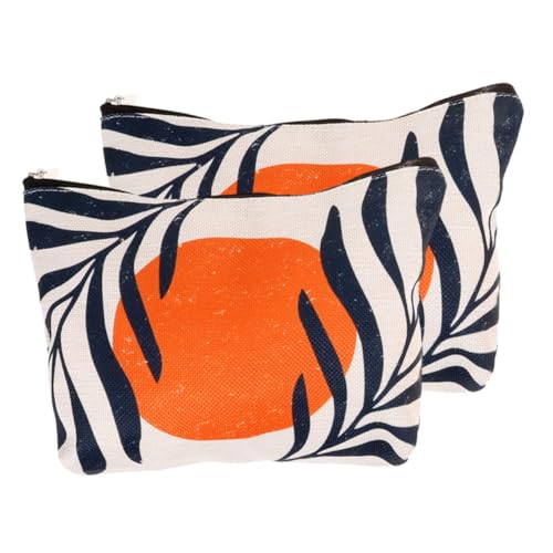 minkissy Organisieren Sie Ihre: 2-teiliges Reise-Make-up-täschchen für Damen mit Reißverschluss Kompakte Aufbewahrung für Toilettenartikel von minkissy