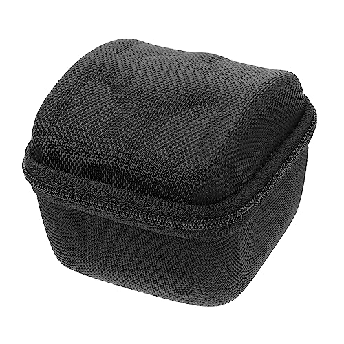 minkissy Oxford -Stoffwächerbox betrachten Fall Männer Veranstalter Beobachten Sie den Halter Uhrenbeutel Reisen Aufbewahrungsbehälter beobachten Uhr Tragetasche Oxford-Stoff Schwarz von minkissy