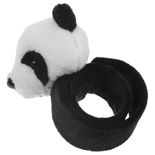 minkissy Panda Slap Armband Kinderarmband Tiermotiv Schlagarmband Leicht Tragbar für Motto und Geburtstagsfeiern Niedliches Stoffarmband Geschenkidee Jungen Mädchen von minkissy