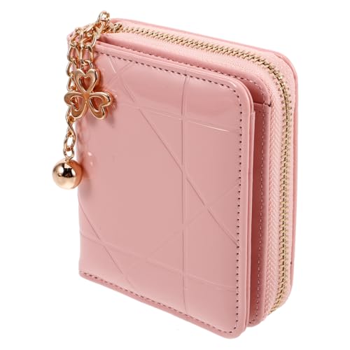 minkissy Akkordeon-geldbörse Für Damen Mit Reißverschluss Kleine Geldbörse Aus Pu-Material Mit Münzfach Kartenhalter Mit Steppmuster Für Organisierte Aufbewahrung von minkissy