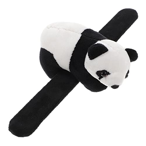 minkissy Plüsch Panda Slap Armband Kuscheliges Tierisches Handgelenkspielzeug Weiches Sicheres Material Für Tierparty Mitgebsel Und Klassenzimmer Preise von minkissy