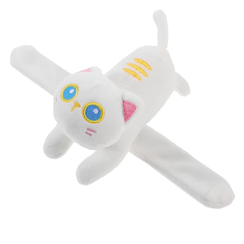 minkissy Plüsch Schnapparmband Cartoon Katze Kuscheltier Armband Strapazierfähig Sicher Für Handgelenk Rucksack Fahrrad Party von minkissy