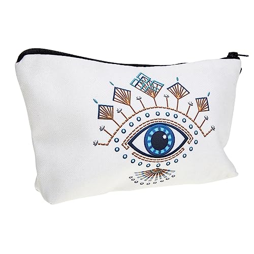 minkissy Portable Kosmetiktasche Mit Augen-Design Multifunktionale Aufbewahrung Für Makeup Und Reisebedarf Und Praktisch Für Damen Für Unterwegs von minkissy