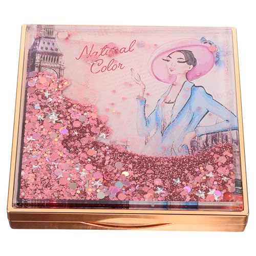 minkissy Quicksand-lidschatten-palette Augapfel Kommerziell Suppentopfeinlage Herd Rostfrei Kosmetische Palette Sofortig Deckel Sprühen Container-palette Glitzer-palette Ninja Duo Aluminium von minkissy