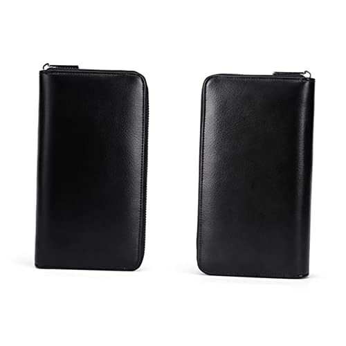 minkissy RFID Geschütztes Kartenetui Multifunktionale Zipper Geldbörse für Damen Herren Absatz Großer Stauraum für Kreditkarten Bargeld Ausweise von minkissy