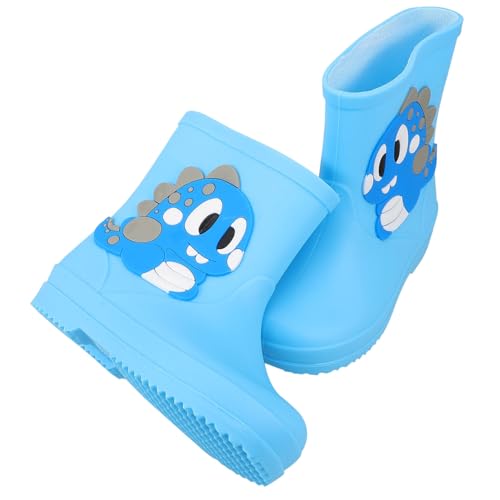minkissy Regenstiefel aus Weichem PVC Rutschfest Leicht und Angenehm für Jungen und Mädchen für Nasse Außenbereiche von minkissy