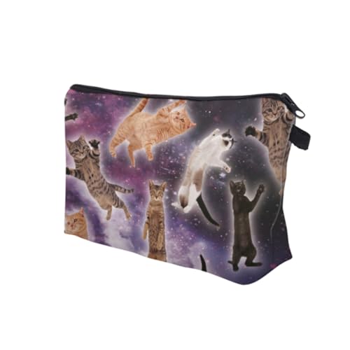 minkissy Kosmetikaufbewahrung Katzen-Design Damen-Make-up-etui Für Den Täglichen Gebrauch Reisen Und Zur Aufbewahrung Von Toilettenartikeln von minkissy