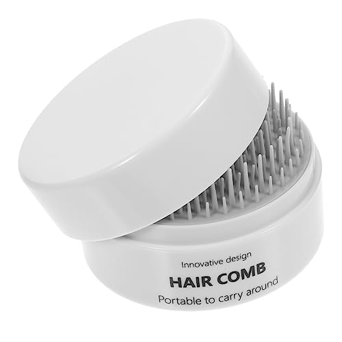 minkissy Reise-haarbürste Mit Massagefunktion Mini-paddel-haarbürste Für Damen Entwirrungs-haarkamm Aus Zuverlässigem Material Leicht Und Tragbar von minkissy