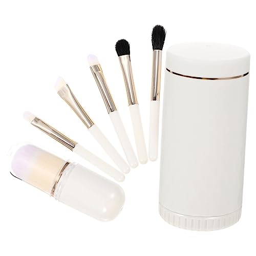 minkissy Reise-make-up-set Mit Rotierendem Pinselhalter Make-up-pinsel-set – 6-in-1 Für Frauen von minkissy