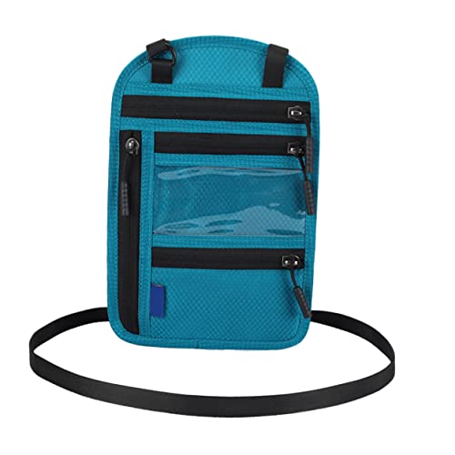 minkissy Reisepasshülle Zum Aufhängen Am Hals Brustbeutel-Design Für Herren Und Damen Mit Blockierungstechnologie Gegen Elektronischen Diebstahl Zum Verstauen Von Pässen Karten Und von minkissy