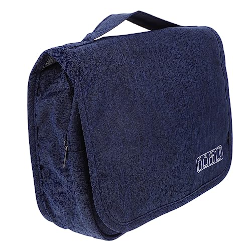 minkissy Reisetasche Für Damen Faltbarer Kulturbeutel Reisemake-up-Tasche Mit Reißverschluss Tragbare Kosmetiktasche Aus Oxford Make-up Schmuck Und Reiseaccessoires von minkissy