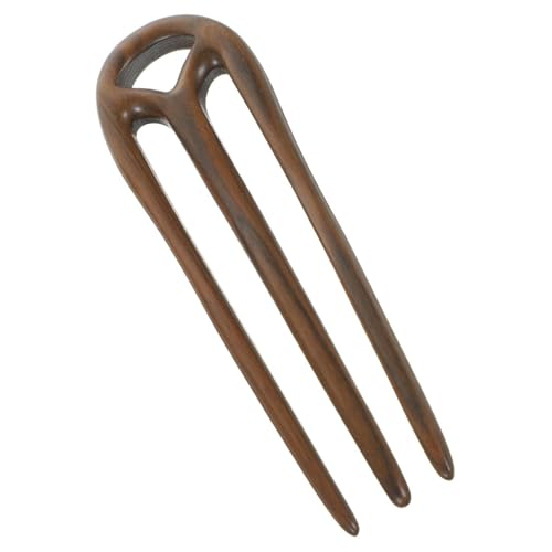 minkissy Retro Chinesische Holz Haarstäbchen Haarpin für Hochsteckfrisuren aus Natürlichem Holz Gefertigt für Damen und Klassische Anlässe von minkissy