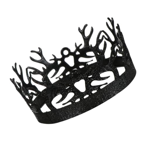 minkissy Retro Herren Krone für Geburtstagsfeier und Cosplay Leicht und Angenehm zu Tragen Geeignet für Hochzeiten Halloween und Theater von minkissy