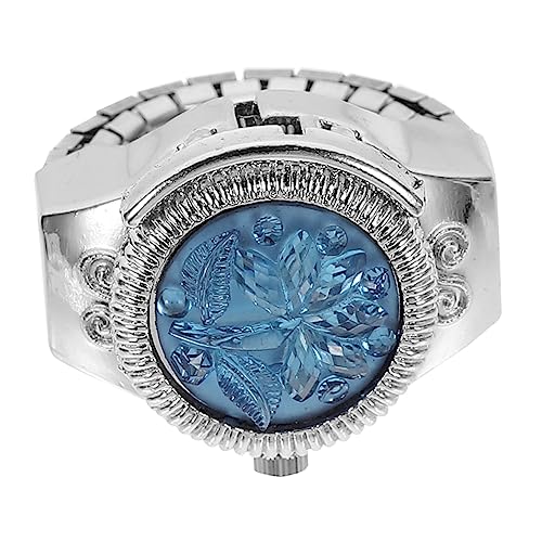minkissy Finger Uhr Ringförmige Uhr Mode Schmuck Finger Ring Entworfen Zur Dekoration Schicke Klein Und Stilvoll Leicht Zu Tragen Dekorieren von minkissy