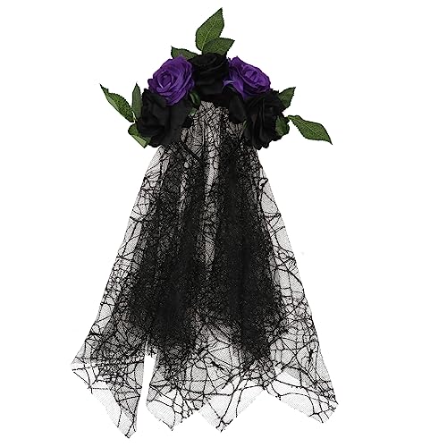 minkissy Romantisches Rosen Spitzen Haarband Damen Haarschmuck Hochzeit Stirnband Party Braut Zubehör Eleganter Blumenhaarreif für Festliche Anlässe und Alltag minkissy Romantisches Rosen Spitzen Haarband Damen Haarschmuck Hochzeit Stirnband Party Braut Zubehör Eleganter Blumenhaarreif für Festliche Anlässe und Alltag von minkissy